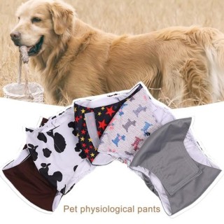 Hund Windeln Saugfähigen Weichen Bauch Band Wiederverwendbare Welpen Wraps Haustier Physiologischen Sanitär S