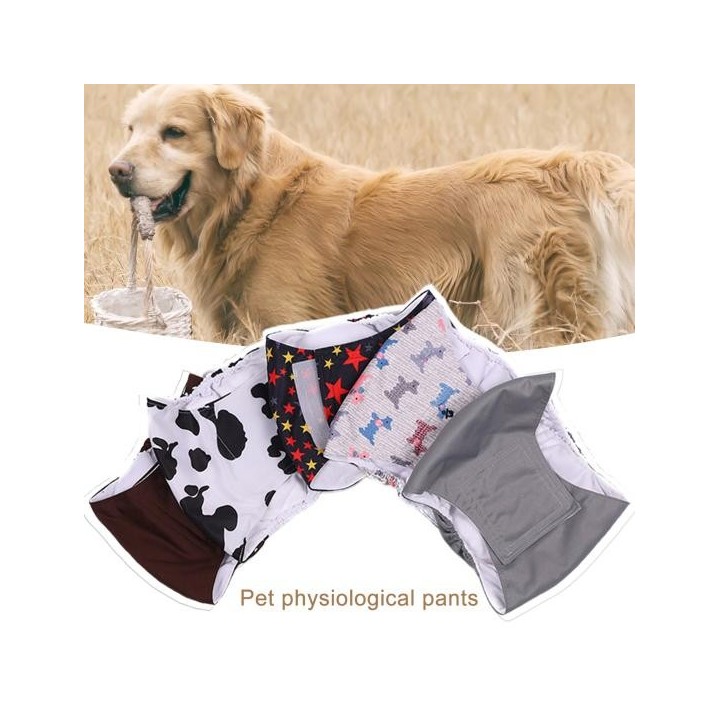 Hund Windeln Saugfähigen Weichen Bauch Band Wiederverwendbare Welpen Wraps Haustier Physiologischen Sanitär S