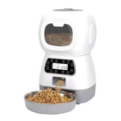 Smart Pet Kabelloser automatischer Futterspender für Katzen U.S. regulations, Button type