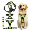 Hundegeschirr, reflektierend, verstellbar, atmungsaktiv, Weste, Brustgurt für kleine, mittelgroße und große Hunde, Katzen, We