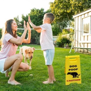 Katzenkot-Warnschild, 3D-gedrucktes Hundekot-Schild, Katzenurin-Warnung A