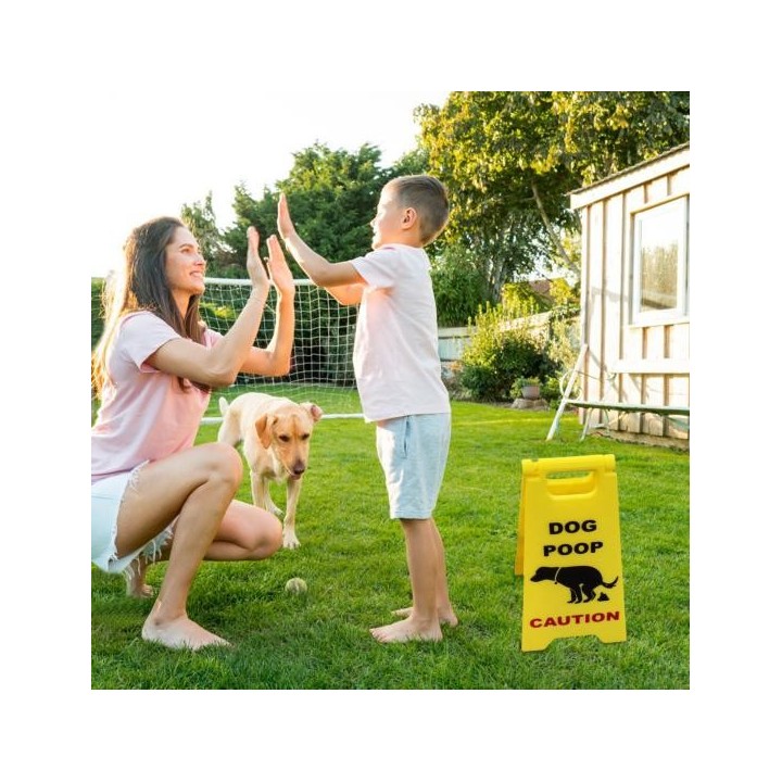 Katzenkot-Warnschild, 3D-gedrucktes Hundekot-Schild, Katzenurin-Warnung A