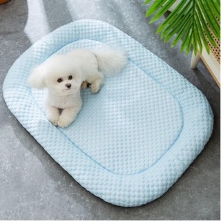 Pet Ice Peas 3D Kühlmatte für Hunde und Katzen, große Hunde, Corgi, Zuhause, atmungsaktive Kühlmatte, Hundekühlhütte S:45*35c