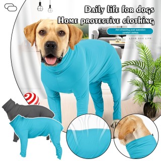 Kleidung zur Vorbeugung von Haarausfall bei Hunden, vier Beine, vollständig umschließender Komfort, postoperative Kleidung, e