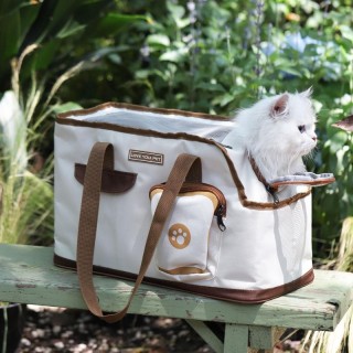 HOOPET Katzentragetasche, weich, für kleine Hunde, Reisetaschen, tragbar, für Welpen, ausgehender Rucksack, atmungsaktiv, Sch