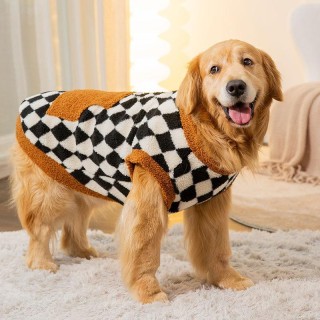 Hundekleidung für große Hunde, warme Winterweste aus Fleece, Hundemantel, Hoodies für Hunde, Golden Retriever, Collie, mittel