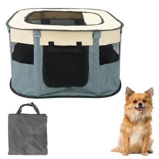 Pet Health Center Haustierkreismessgerät für Hunde und Katzen, Netz mit Dach, Katastrophe, einfach zu montieren (Faltbar, kom