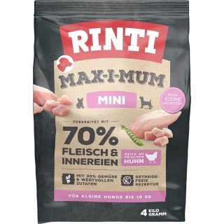RINTI MAX-I-MUM Mini Adult Huhn 4 kg