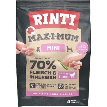 RINTI MAX-I-MUM Mini Adult Huhn 4 kg