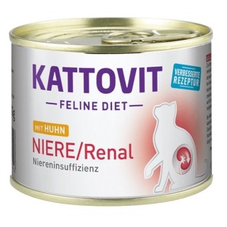 KATTOVIT Feline Diet Niere/Renal Huhn 185 g