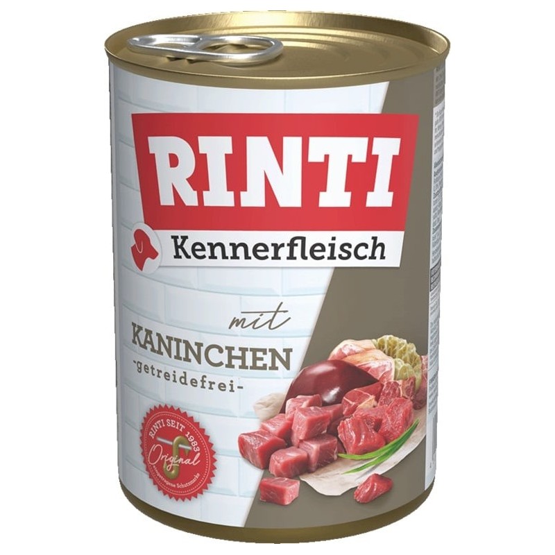 RINTI Kennerfleisch Rabbit Kaninchen 400 g
