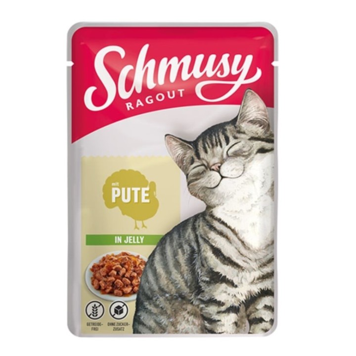 SCHMUSY RAGOUT mit Pute in Gelee 100 g