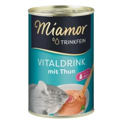 MIAMOR Trinkfein Thunfischsuppe für Katzen 135 g