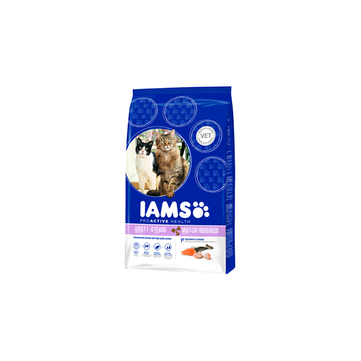 IAMS Adult Multi-Cat Katzenfutter - 15 kg