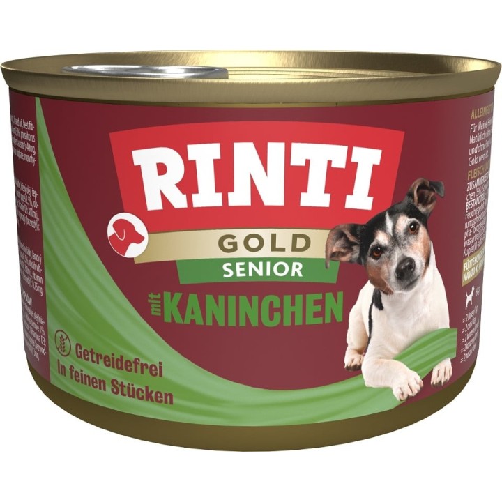 RINTI Gold Senior Rabbit Mini Kaninchen für ältere kleine Rassen 185 g