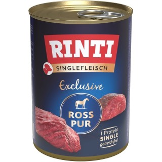 RINTI Singlefleisch Exclusive Horse Pure Monoprotein-Pferdefleisch 400 g