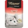 MIAMOR Ragout Royale in Jelly Veal Kalbsgelee-Beutel für Katzen 100 g