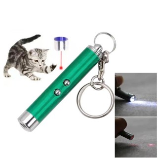LED Red Point Fancy Cat Lustiger Laserstift grün