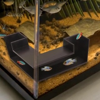 1/2Pcs Garnelenhöhle Aquarium Tunnel Ecke Aquarium Höhle Fisch Hideout Fisch Tank Zubehör für Fische und Garnelen 1pc