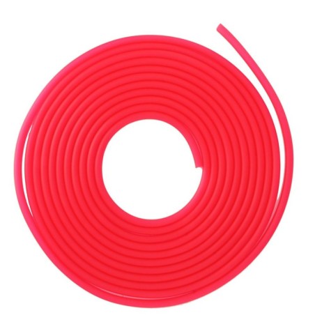 5 m Aquarium-Luftpumpenschlauch, weicher Silikon-Acuarios-Sauerstoffschlauch für Aquarien rot