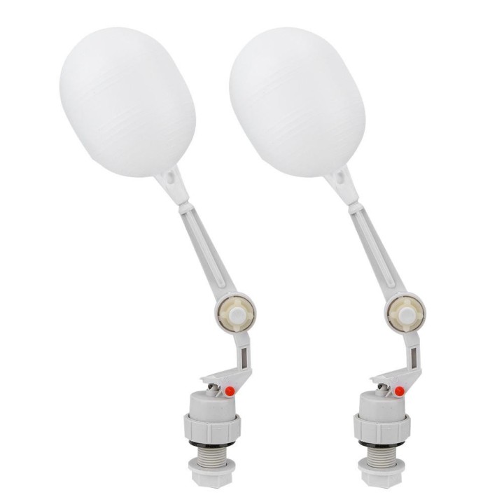 2Pcs Kunststoff Schwimmerventil für Pferd Rinder Auto Füllen Feed Füllstoff Trog Wasser Tank