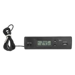 Digitales Thermometer, Temperaturmessgerät, Thermometer mit wasserdichter Sonde für Fahrzeug-Aquarium