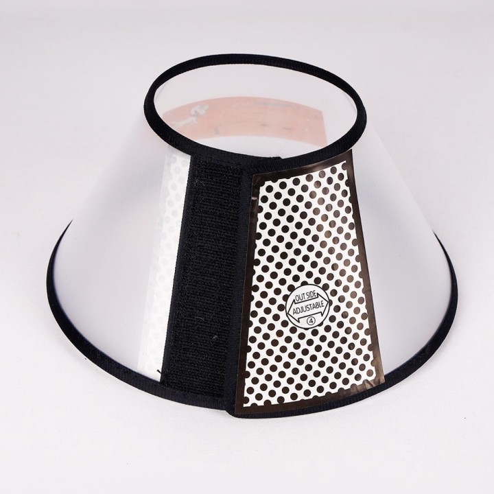 1 Stück elisabethanisches Haustierhalsband für Hunde, bequeme Kegel, um das Lecken zu stoppen, Schutzhalsband für Hunde nach