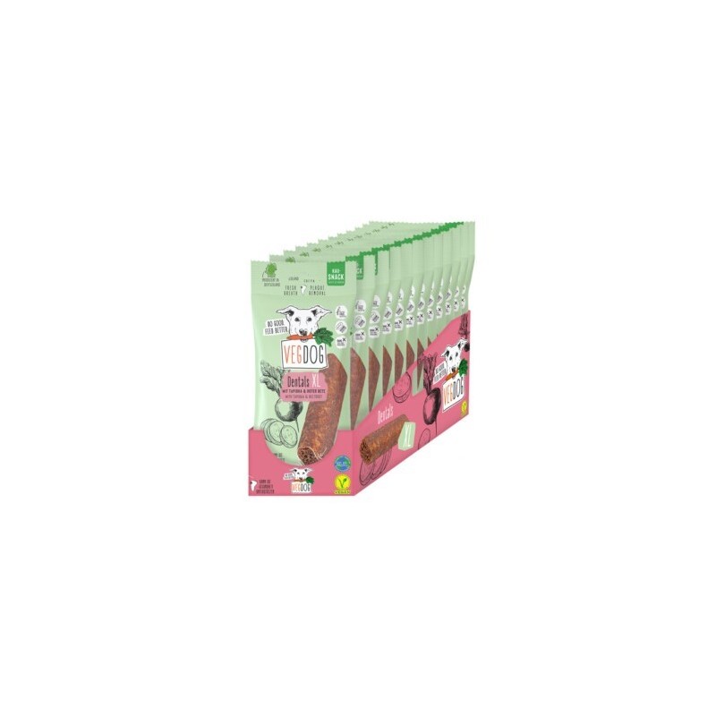 VEGDOG Kausnack Dentals XL