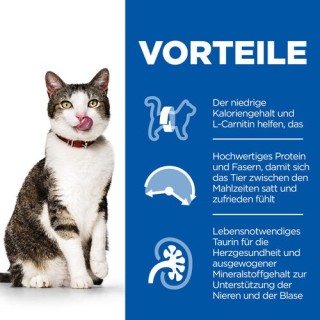 Hill's Science Plan Mature Katzenfutter - Huhn Light - 1,5 kg