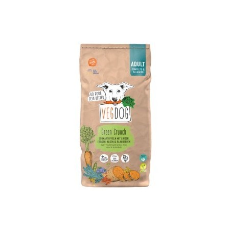 VEGDOG Trockenfutter Green Crunch 10 kg
