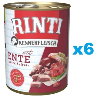 RINTI Kennerfleisch Ente 6x400g