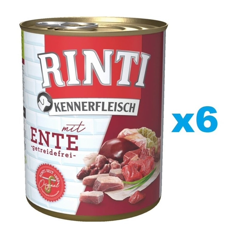 RINTI Kennerfleisch Ente 6x400g