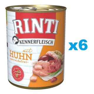 RINTI Kennerfleisch Huhn 6x800g