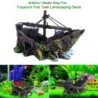 Künstliche Harz Wasser Aquarium Ornament Boot Aquarium Aquarium Landschaftsbau Dekor