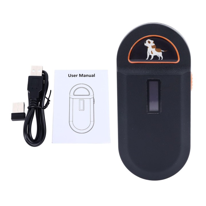 Tiermarkenleser Hochpräzise Erkennung Vielseitiger, leichter Tierchip-ID-Scanner für