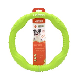 LaRoo Dog Dental Großes Hundespielzeug, rund, Frisbee, Stressabbau für Hunde, Haustier-Intelligenz, schwimmendes Trainingsspi