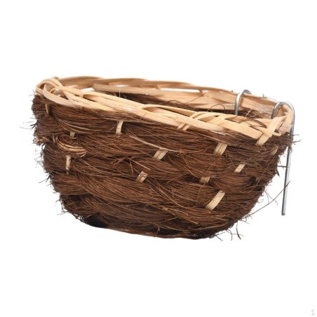 Bambus Gewebt Vogel Nest Haus Schlafplatz Gartenarbeit Geschenk Shelter Zucht Cave Hängen Hütte für