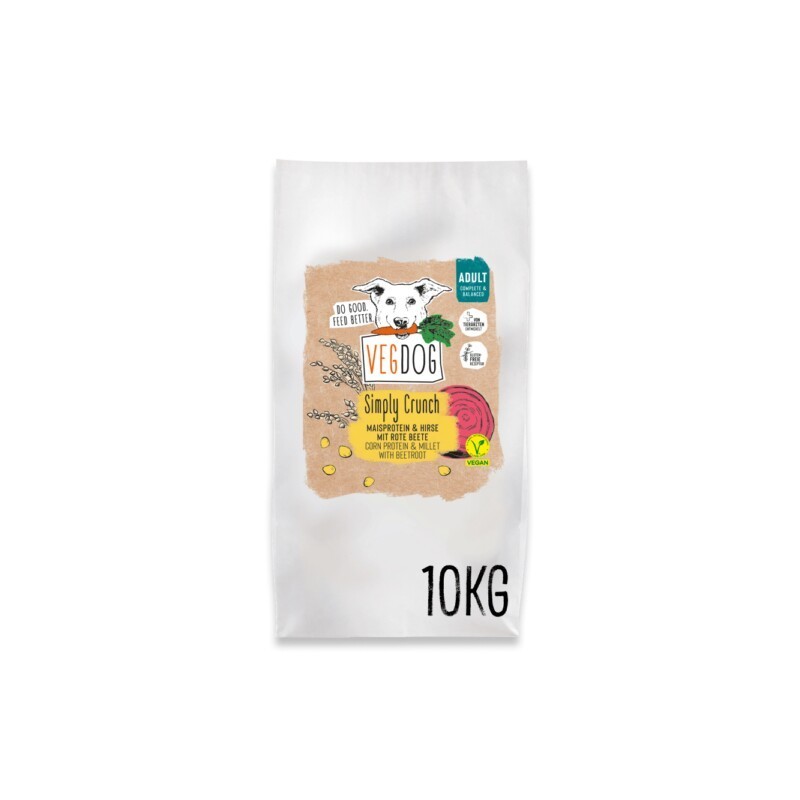 VEGDOG Trockenfutter Simply Crunch 10 kg