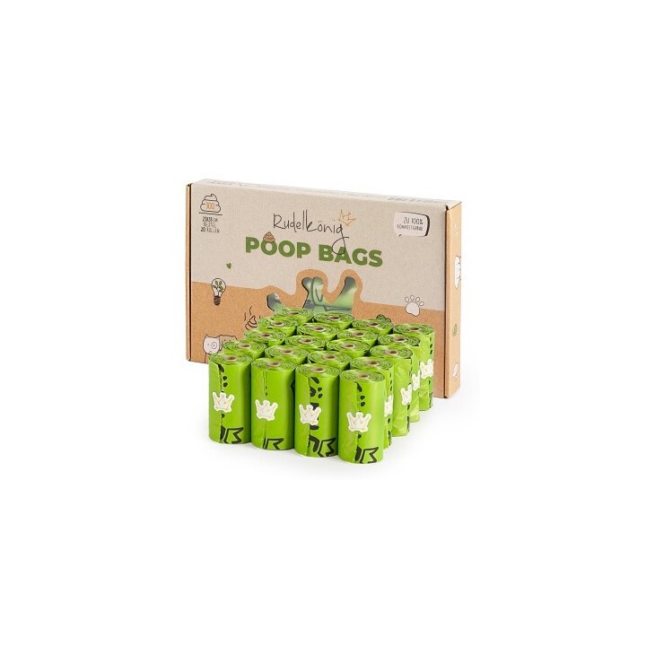 Rudelkönig Kotbeutel 300 Stk – Reißfeste Hundekotbeutel