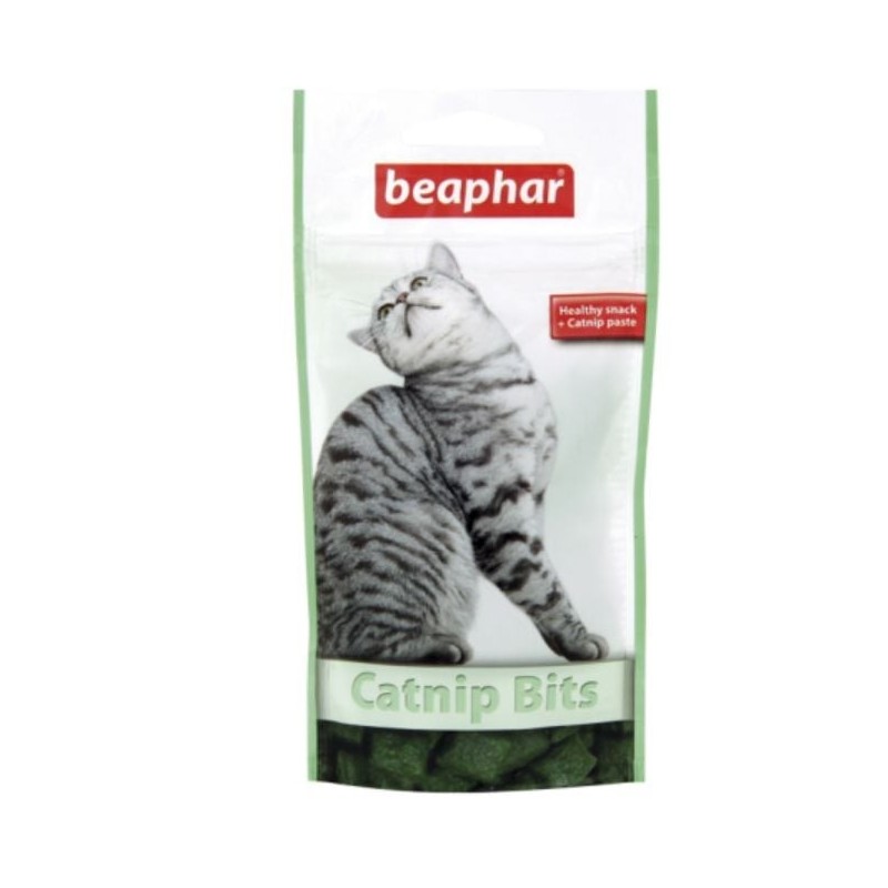 BEAPHAR Catnip Bits Leckerbissen mit Katzenminze 35 g
