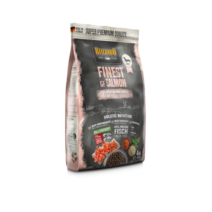 BELCANDO Finest Grain Free Salmon XS-M 4 kg