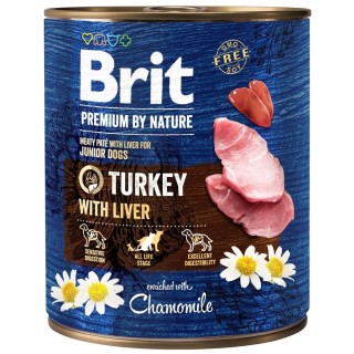 BRIT Premium by Nature 800 g Truthahn und Leber natürliches Welpenfutter