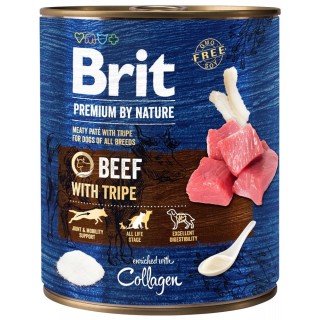 BRIT Premium by Nature 800 g Rindfleisch und Innereien für Hunde