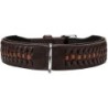 Hunter Halsband Solid Education Exclusive dunkelbraun 60 cm