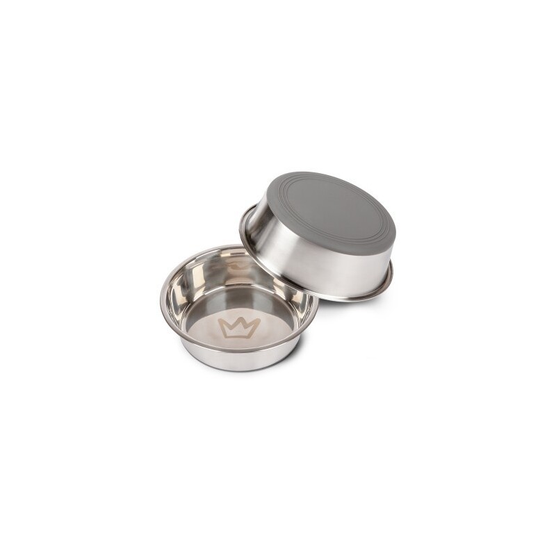 Rudelkönig Edelstahlnapf 1750ml - 2er Set Futternapf