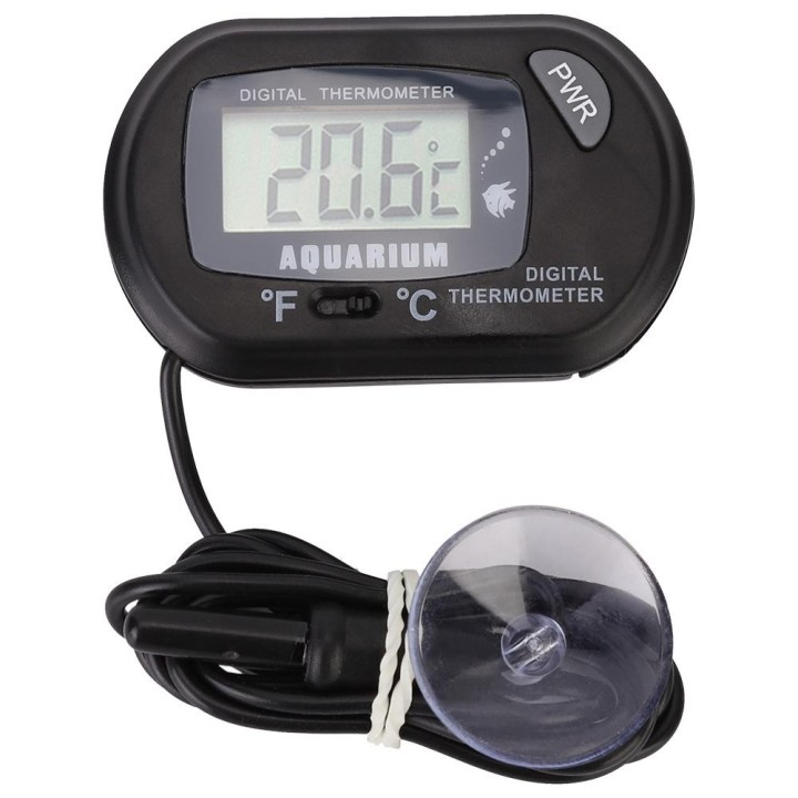 -50 Grad Celsius +70 Grad Celsius Digital LCD-Bildschirm Aquarium Temperatur Thermometer Aquarium Wasser Thermometer