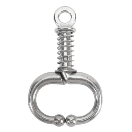 Rinder-Nasenring, Metall, Edelstahl, Kuh-Nasenzange, Federtyp, Rinder-Nasenclip, Tiere S 15*10*2cm