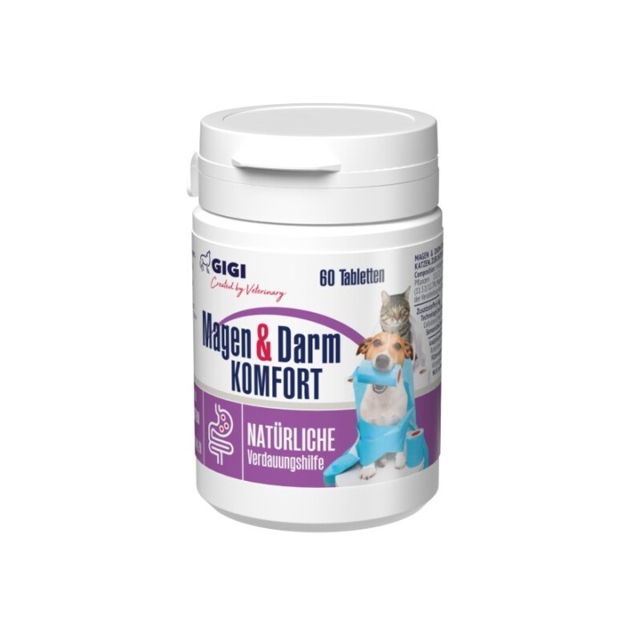 GIGI VET Magen & Darm Komfort Für kleine Hunde und Katzen 60x20 g