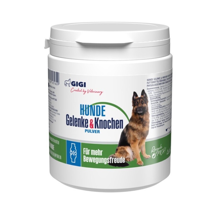 GIGI VET Hunde Gelenke & Knochen Pulver 500 g