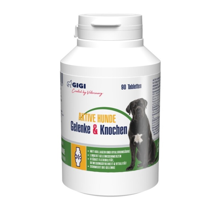 GIGI VET Aktvie Hunde Gelenke & Knochen 90x216 g